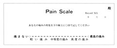 ペインスケール(50枚綴)